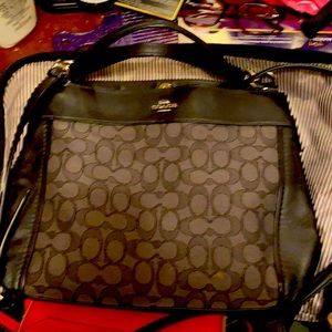 Small Coach handbag used condition